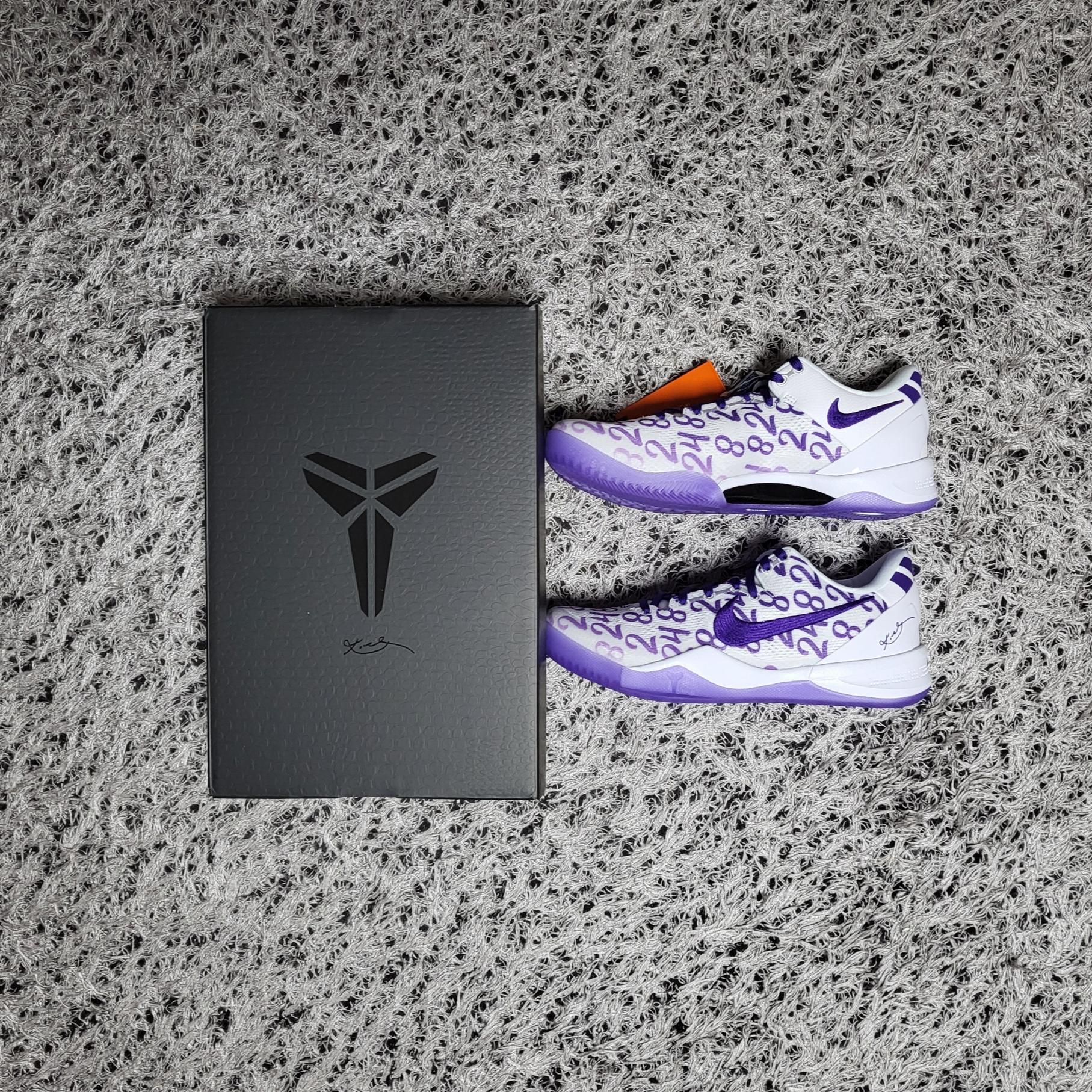 Nike Kobe 8 Protro Court Purple 착용 스타일