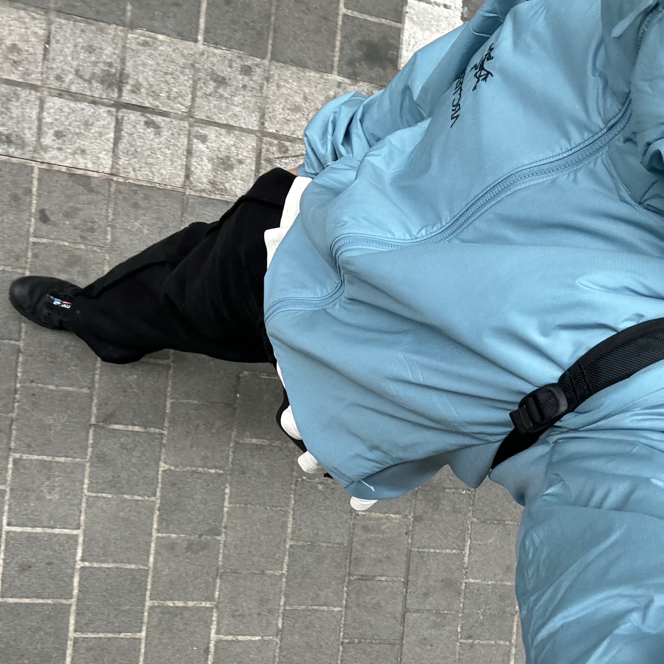 Arc'teryx Atom LT Hoody Solace 착용 스타일 - 2