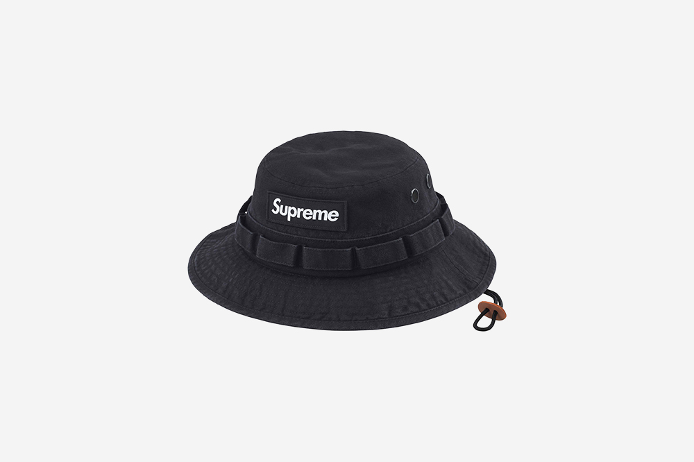 supreme Contrast Boonie Hat 黒 L 美品 ハット Supreme Contrast Boonie (FW18) - $60