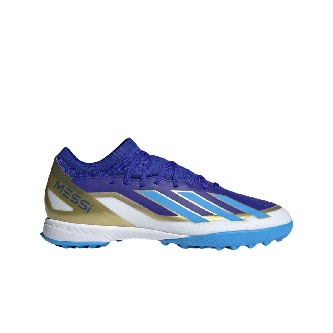 아디다스 X 크레이지패스트 메시 리그 TF 루시드 블루 블루 버스트(Adidas X Crazyfast Messi League TF Lucid Blue Blue Burst) - 1