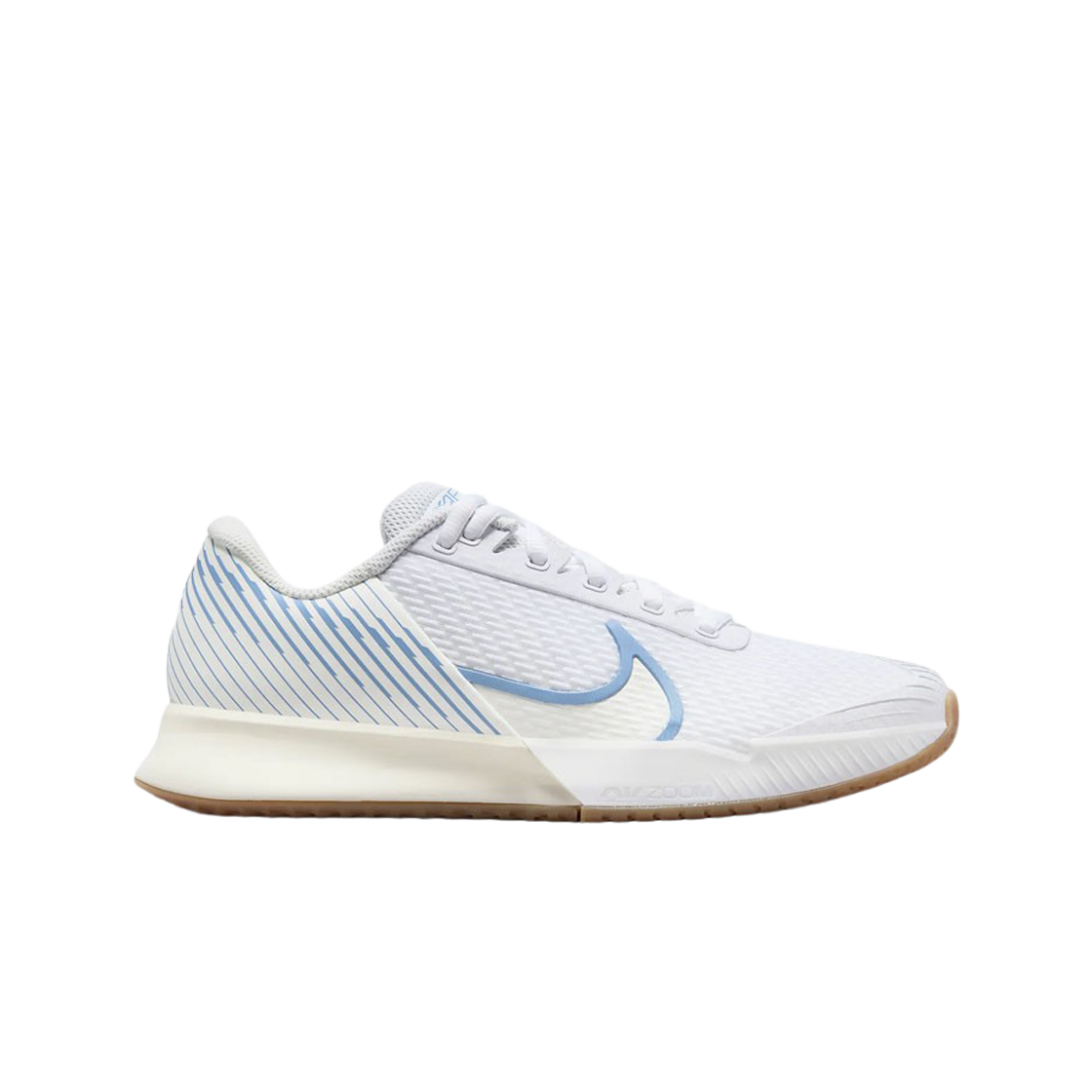 DR6192-106 (W) Nike Court Air Zoom Vapor Pro 2 White Light Blue