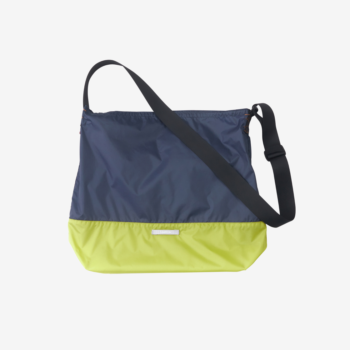 로우로우 트레블 베이직 숄더백 720 네이비 & 옐로우