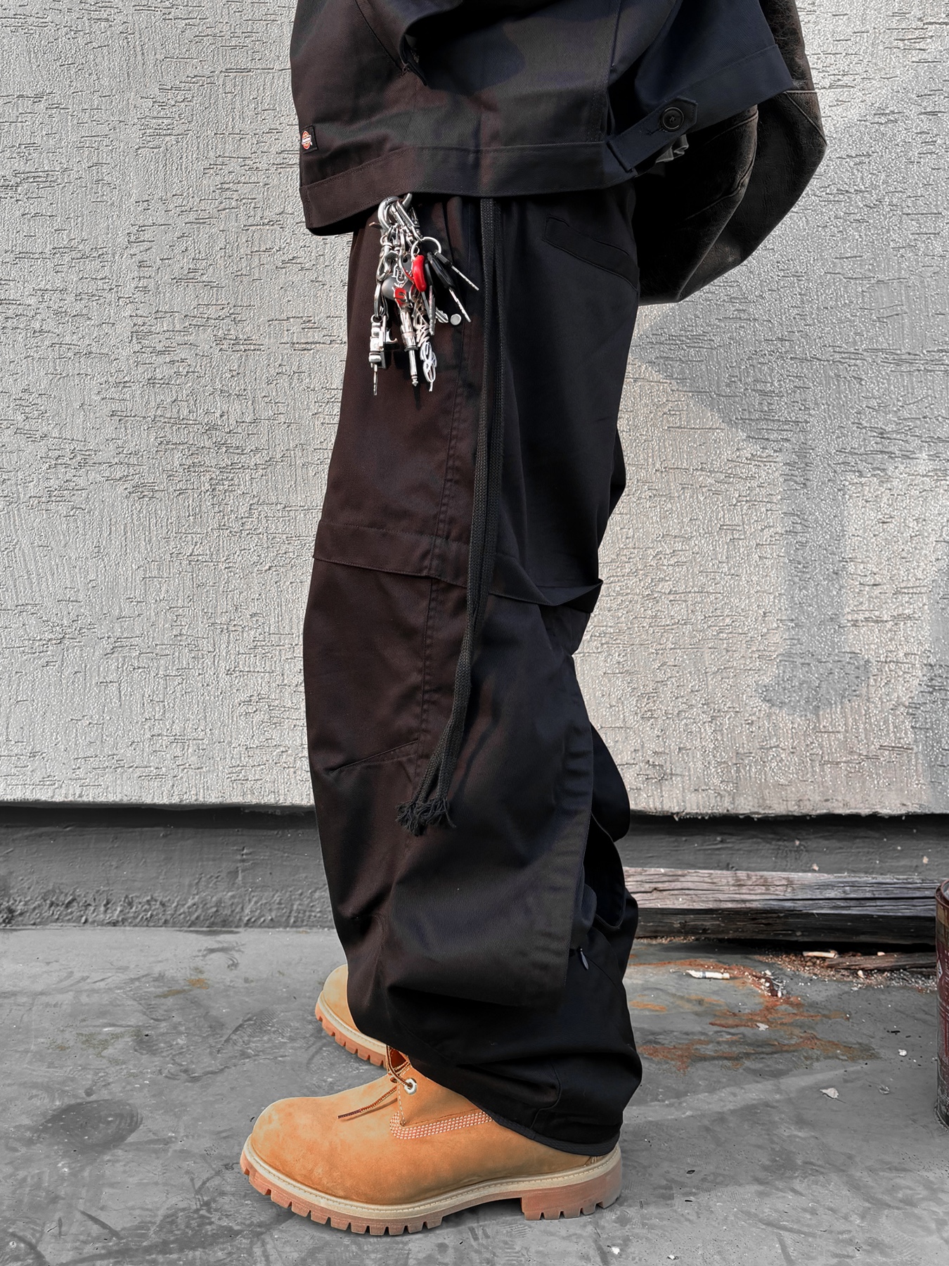 Timberland Premium 6 inch Waterproof Boot Wheat Nubuck - Wide, Wapworks Office Back Slit Pants Black 착용 스타일 - 4