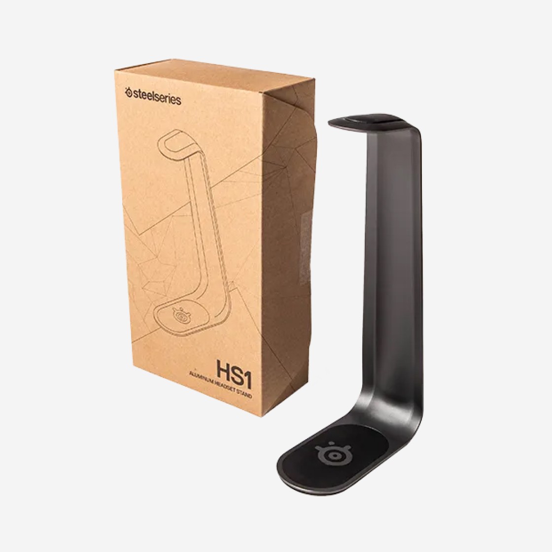 Steelseries HS1 Aluminium Headset Stand Black (Korean Ver.) 상세 이미지 3