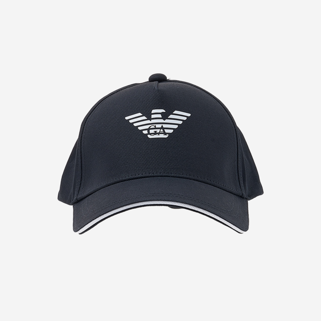 Emporio Armani Logo Print Ball Cap Black 상세 이미지 2