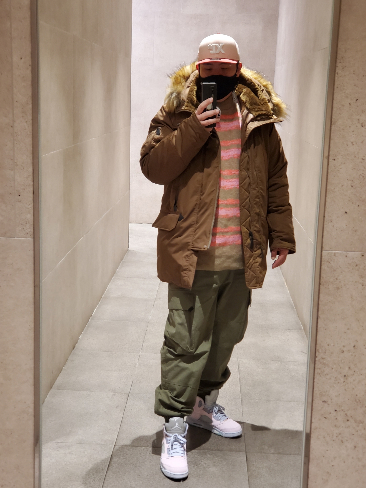 Jordan 5 Retro SE Regal Pink 착용 스타일