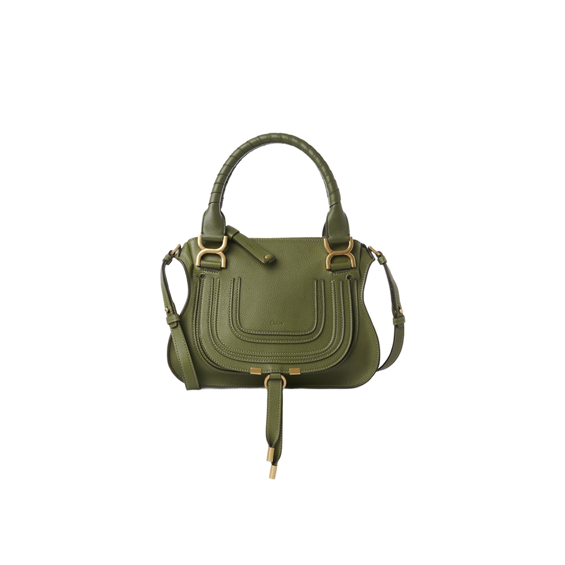 Chloe Marcie Small Double Carry Bag Light Cactus 상세 이미지 1