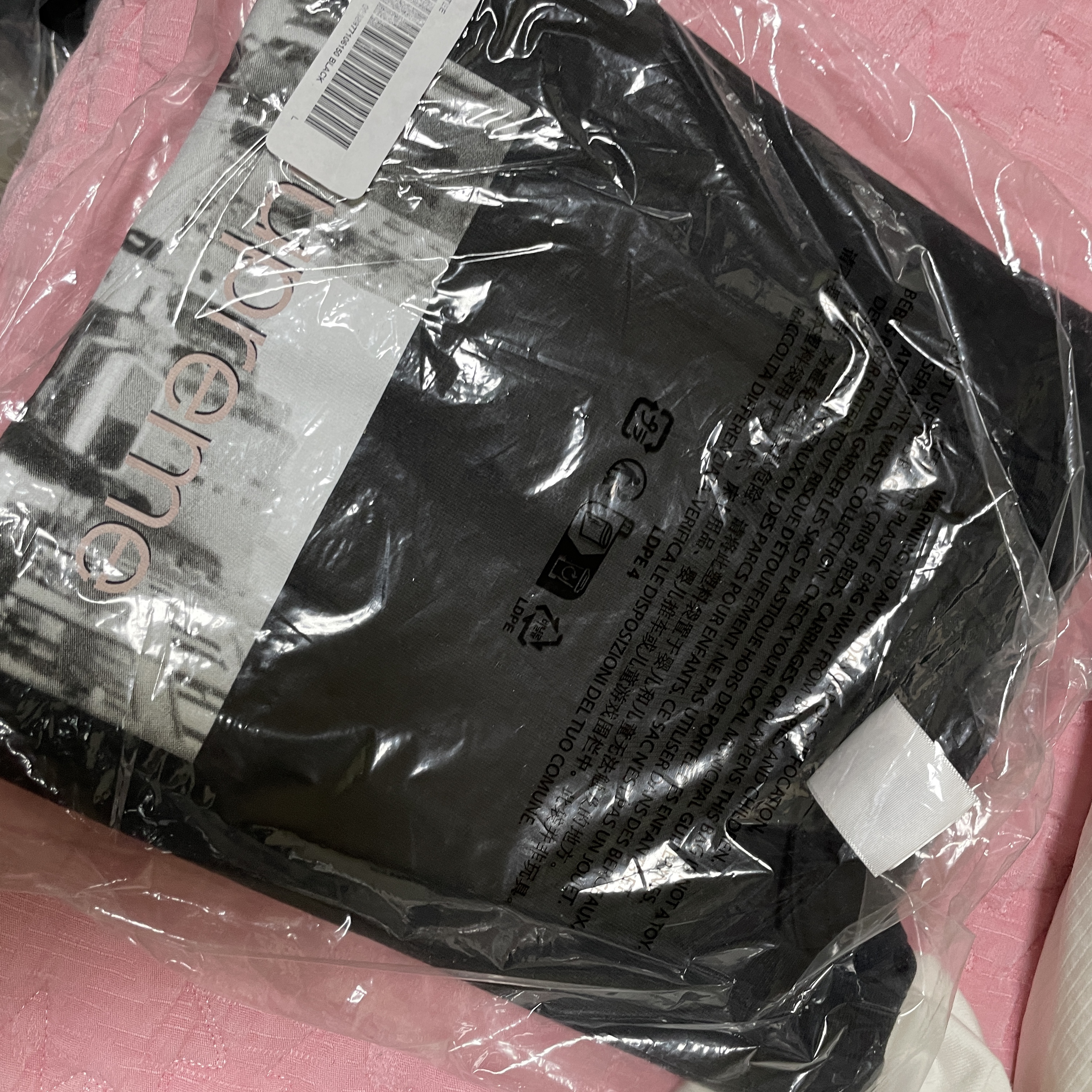 Supreme Crew 96 T-Shirt Black - 24SS 착용 스타일