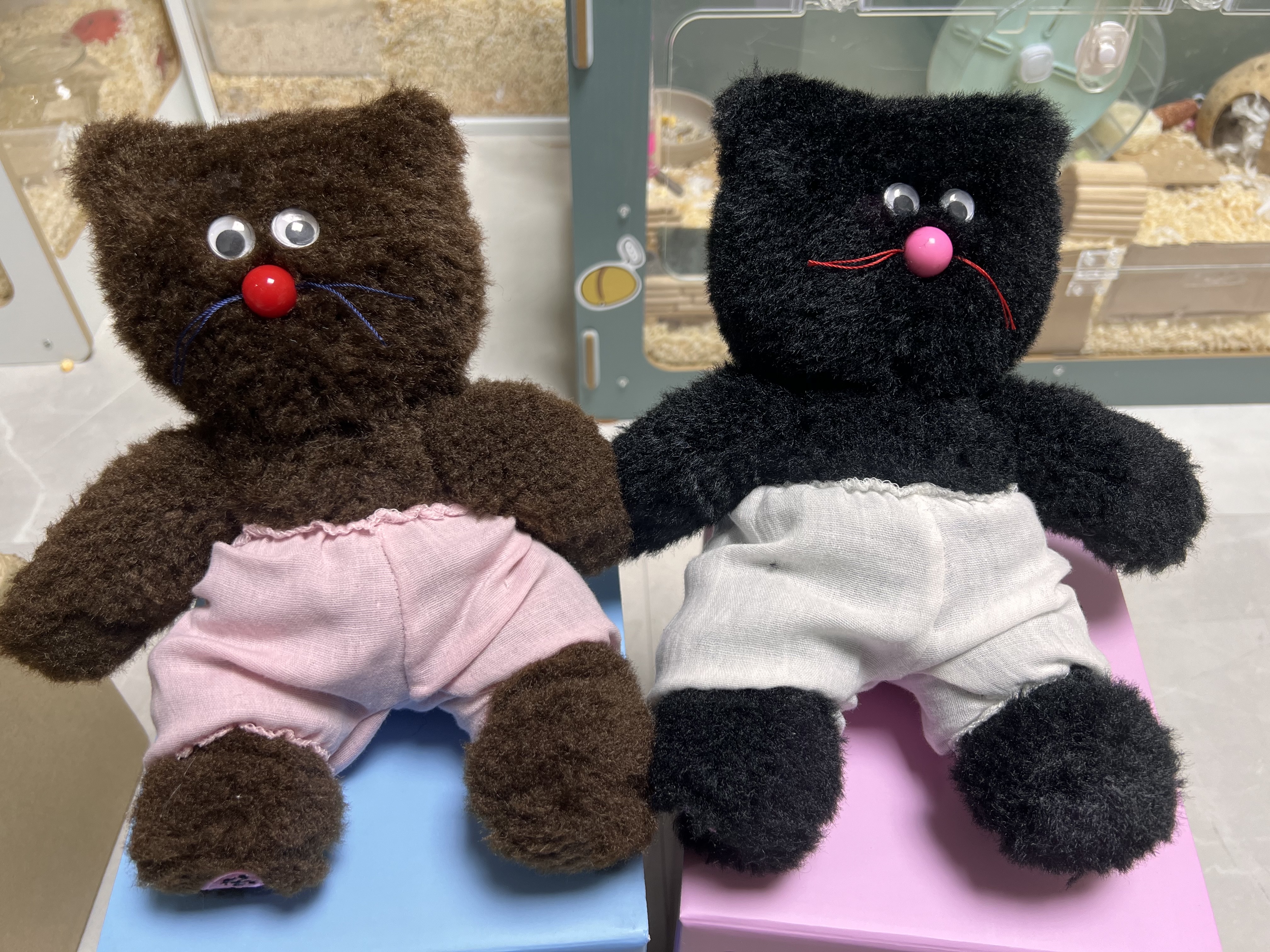Monamhee Pretty Big Bred Brown, Monamhee Pretty Big Beulpingi Black 착용 스타일 - 2