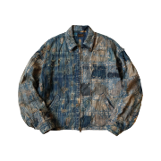 Kapital Boro T Back Drizzler Jacket Indigo