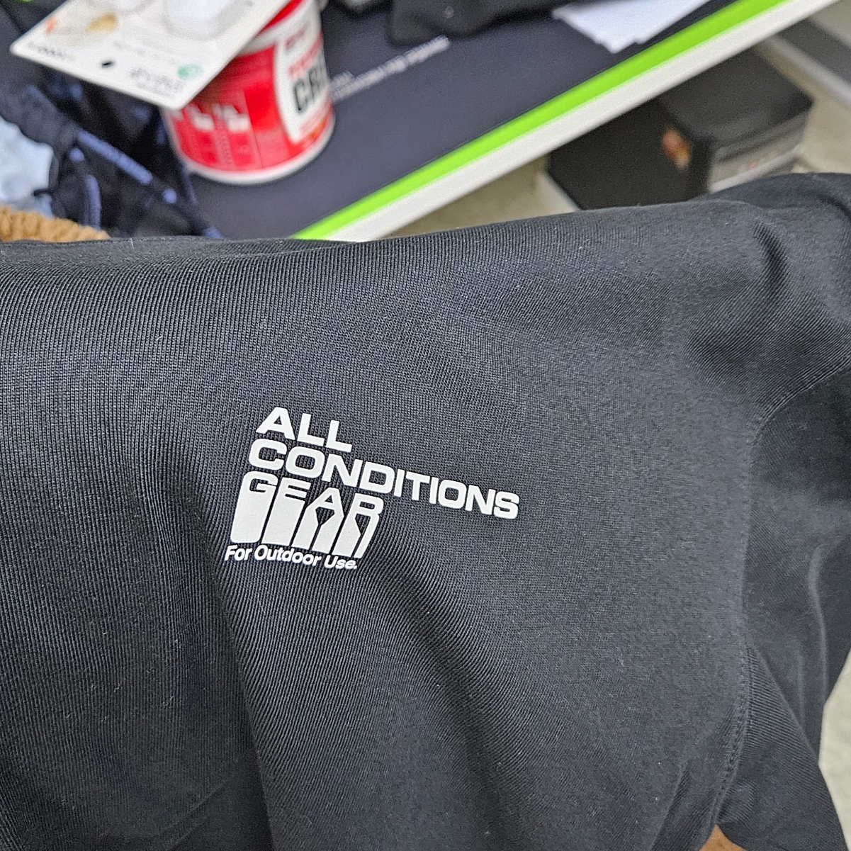Nike NRG ACG Mountain Hood Long Sleeve T-Shirt Black - Asia 착용 스타일