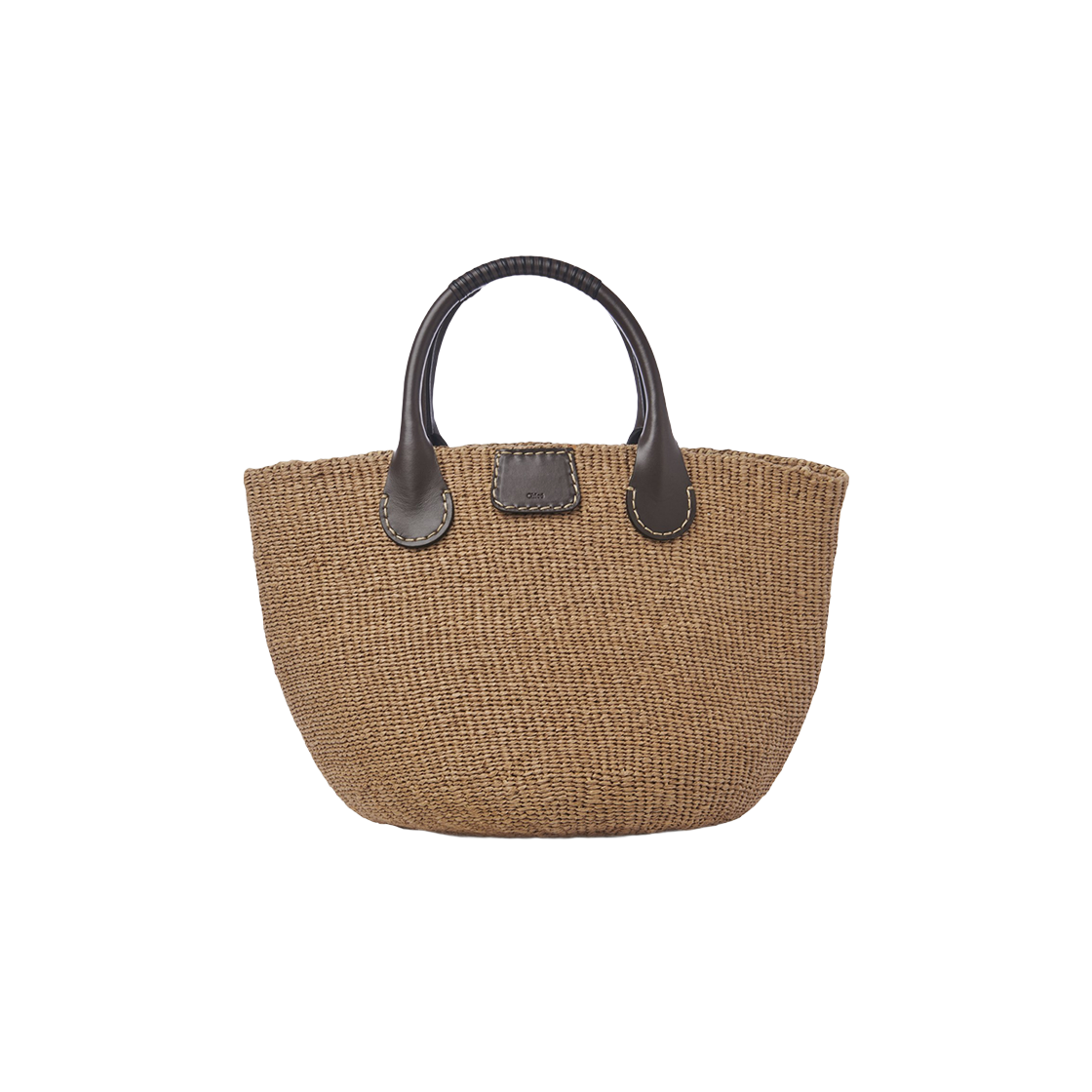 Chloe x Eres Palma Large Basket Somber Brown 상세 이미지 1