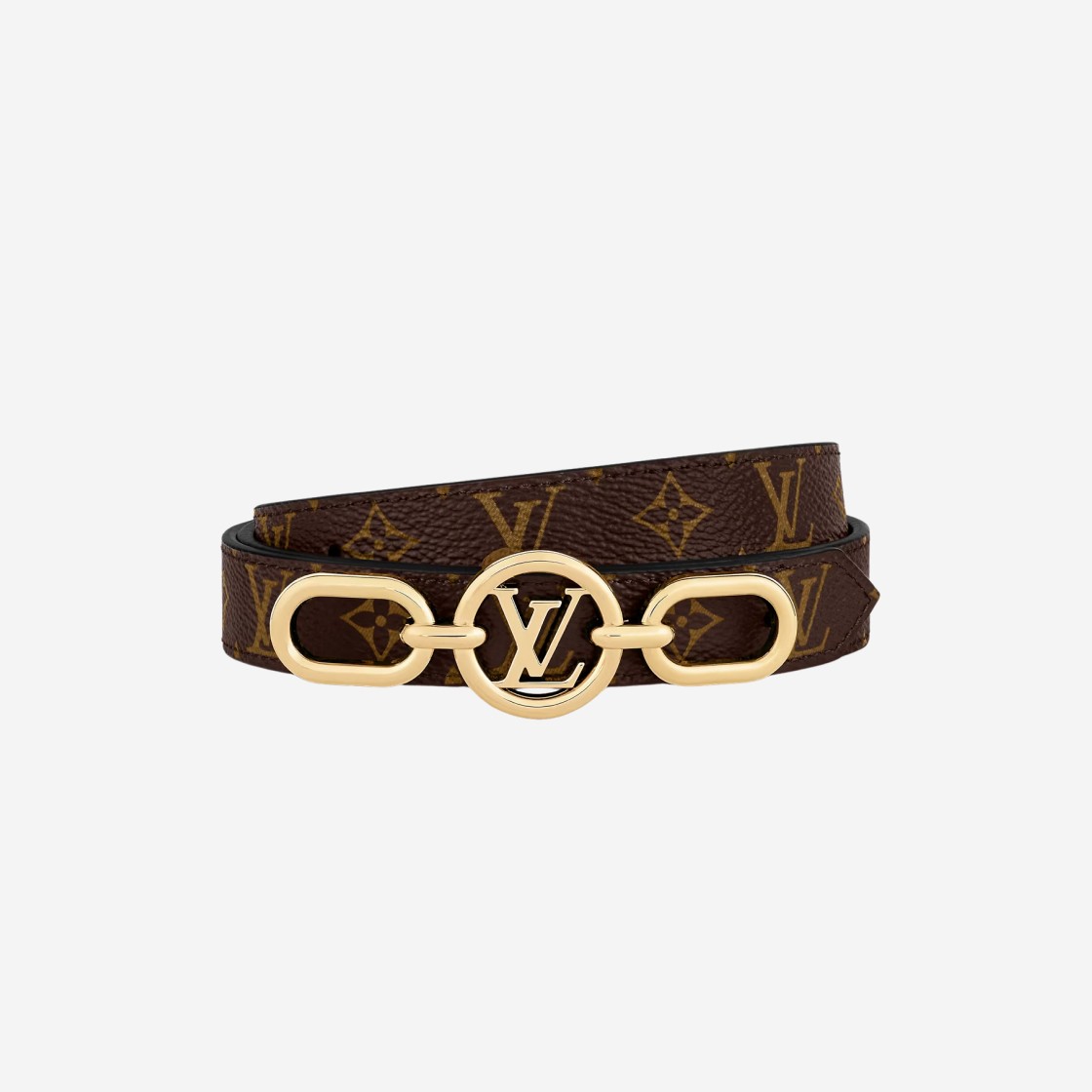 (W) Louis Vuitton LV Circle Prime 20MM Reversible Belt Monogram Black 상세 이미지 2