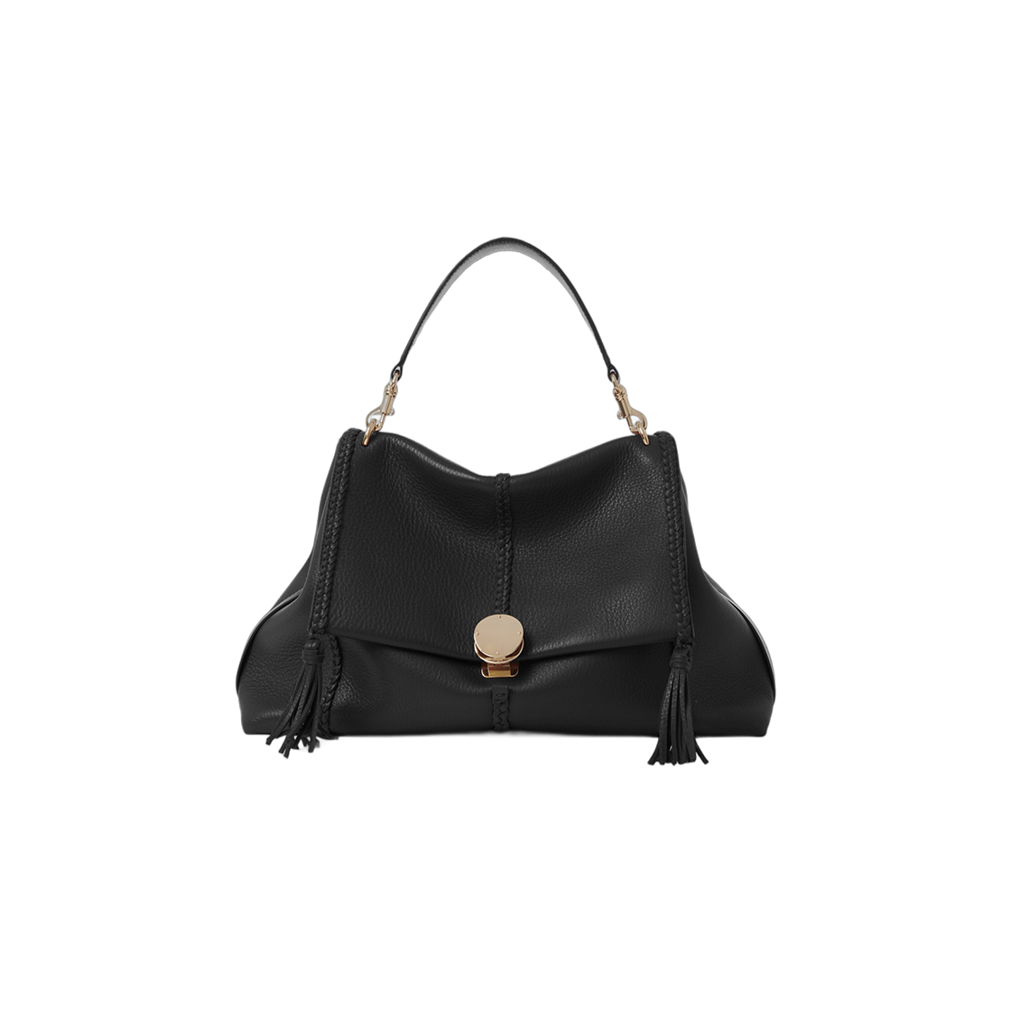 Chloe Penelope Large Soft Shoulder Bag Black 상세 이미지 1