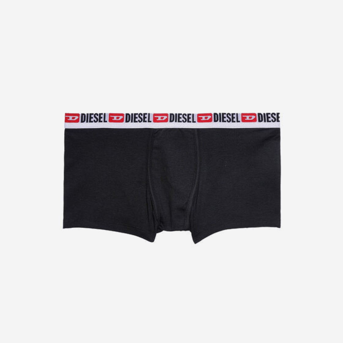 (W) Diesel Ufpn Mya Shorts with Logo Waistband Black 상세 이미지 1