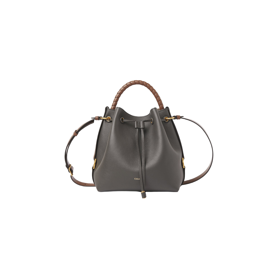 Chloe Marcie Bucket Bag Elephant Grey 상세 이미지 1