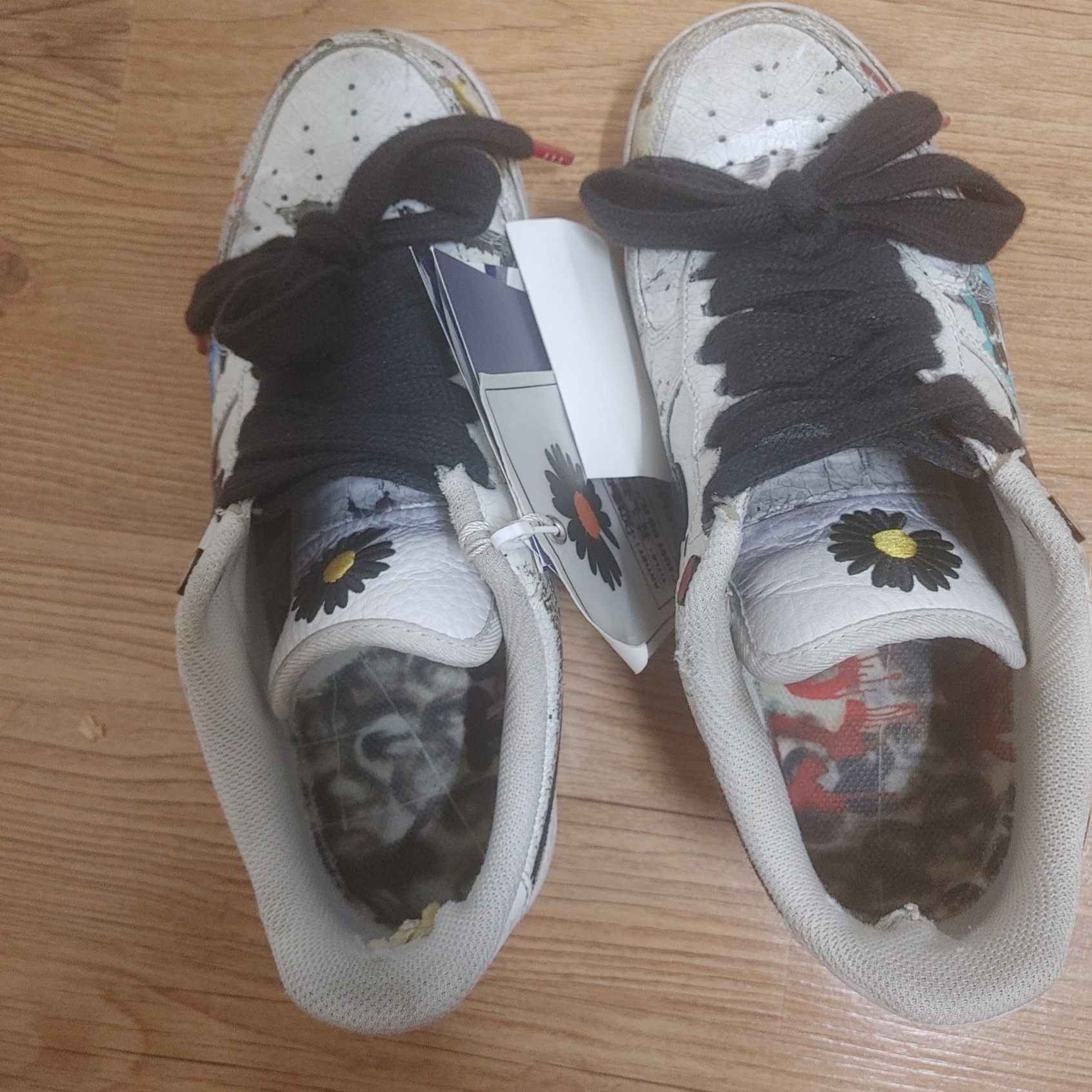 Nike x Peaceminusone Air Force 1 Low Para-Noise 2.0 착용 스타일
