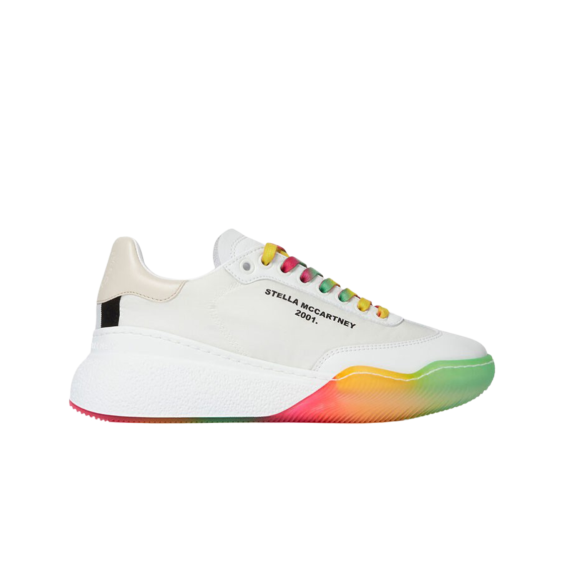 800389N02509011 (W) Stella McCartney Loop Lace-up Sneakers White