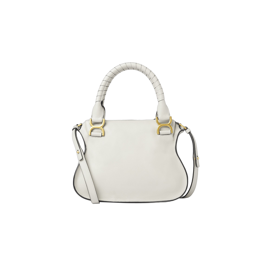 Chloe Marcie Small Double Carry Bag White 상세 이미지 2