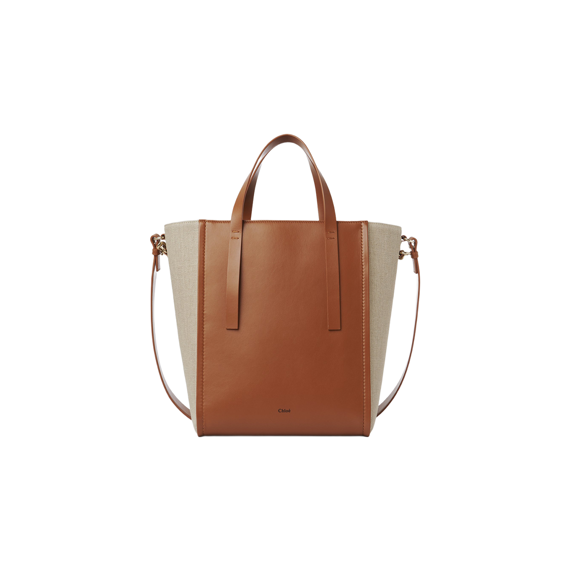 Chloe Sense Medium Tote Bag Caramel 상세 이미지 2