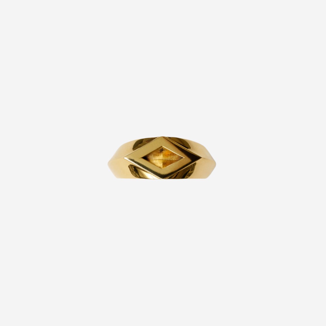 Burberry Hollow Ring Gold 상세 이미지 1