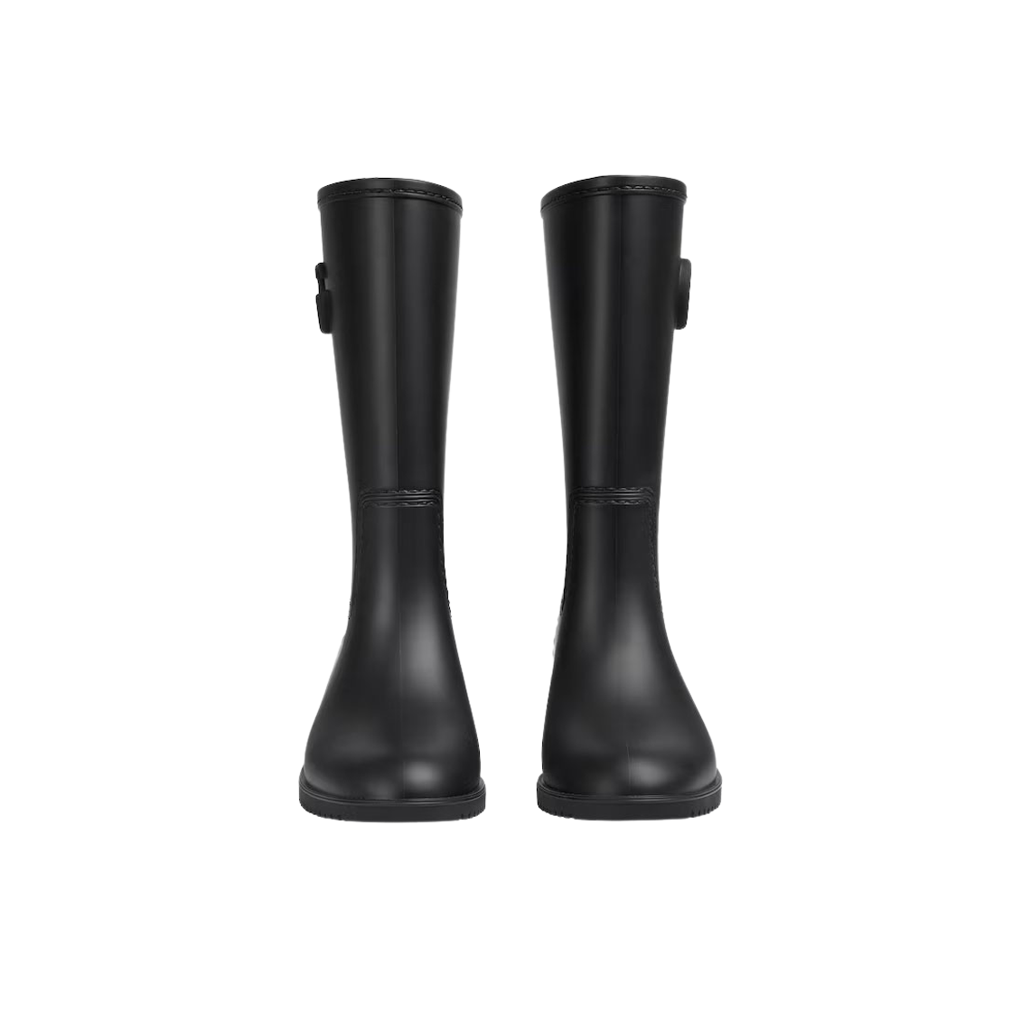 (W) 구찌 더블 G 레인 부츠 블랙 러버((W) Gucci Double G Rain Boot Black Rubber) - 2
