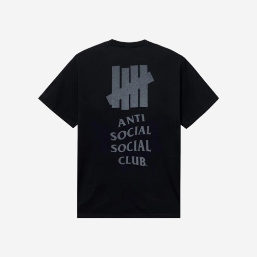 안티 소셜 소셜 클럽 x 언디핏 락 3M 티셔츠 블랙