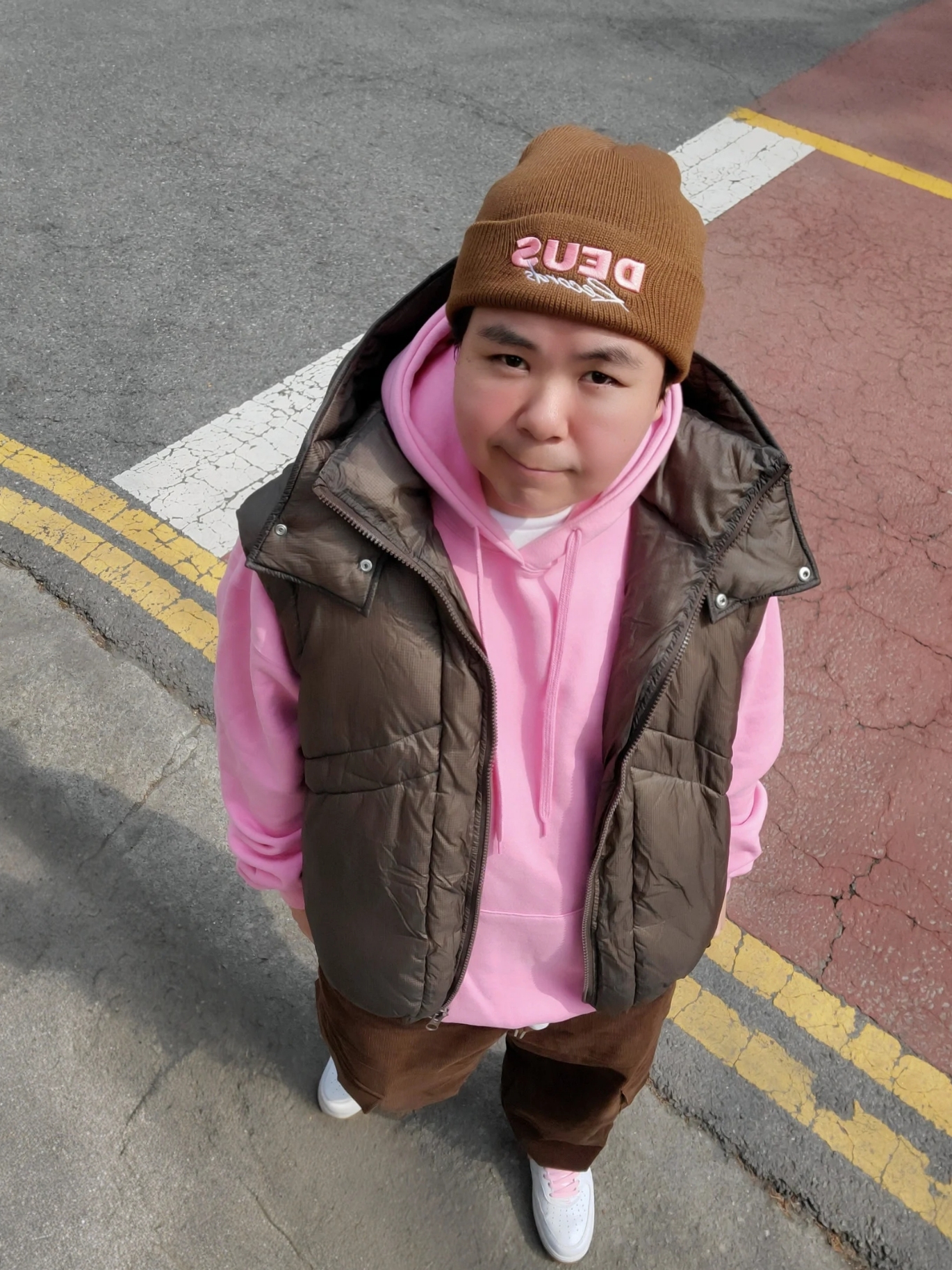 Nike Air Force 1 Low Retro Color of the Month White Pink 착용 스타일