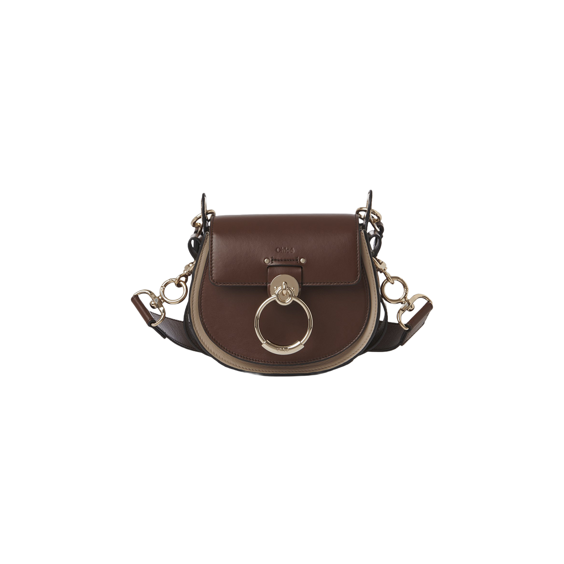 Chloe Small Tess Bag Argil Brown 상세 이미지 1