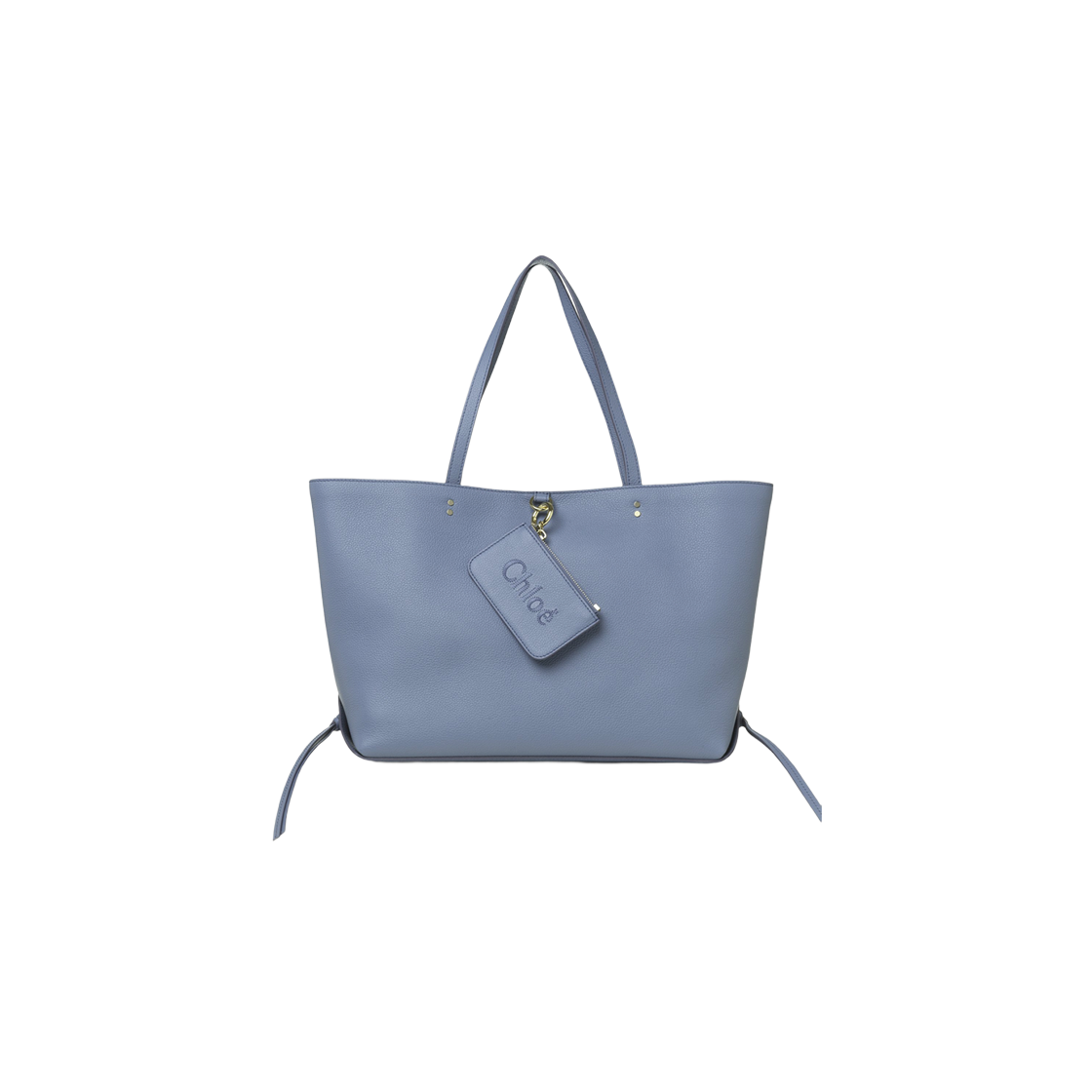 Chloe Sense Medium East-West Tote Bag Shady Cobalt 상세 이미지 1