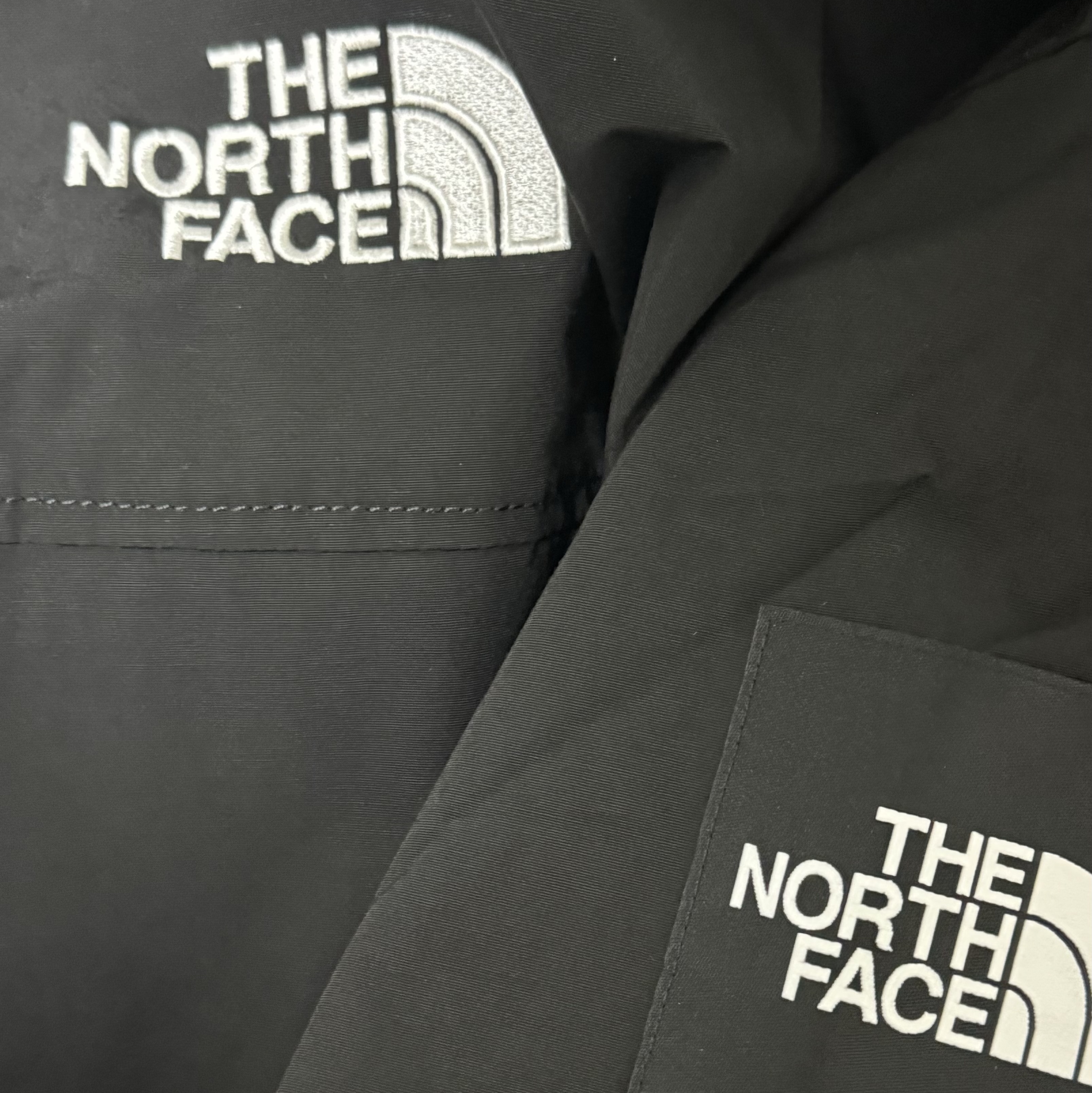 The North Face White Label Neilton Jacket Black 착용 스타일
