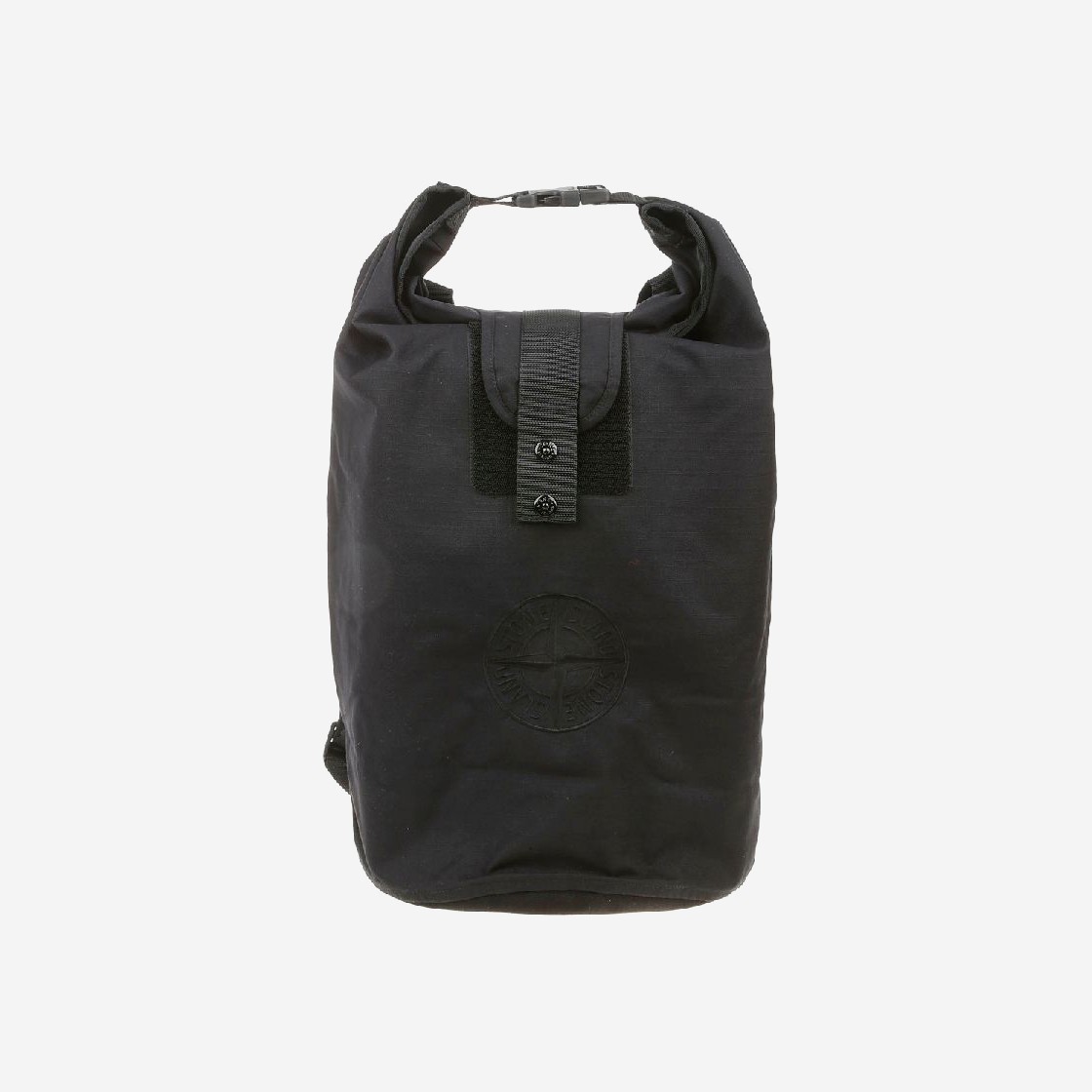 Stone Island 91069 Ripstop Nylon Canvas Rucksack Black - 22FW 상세 이미지 1