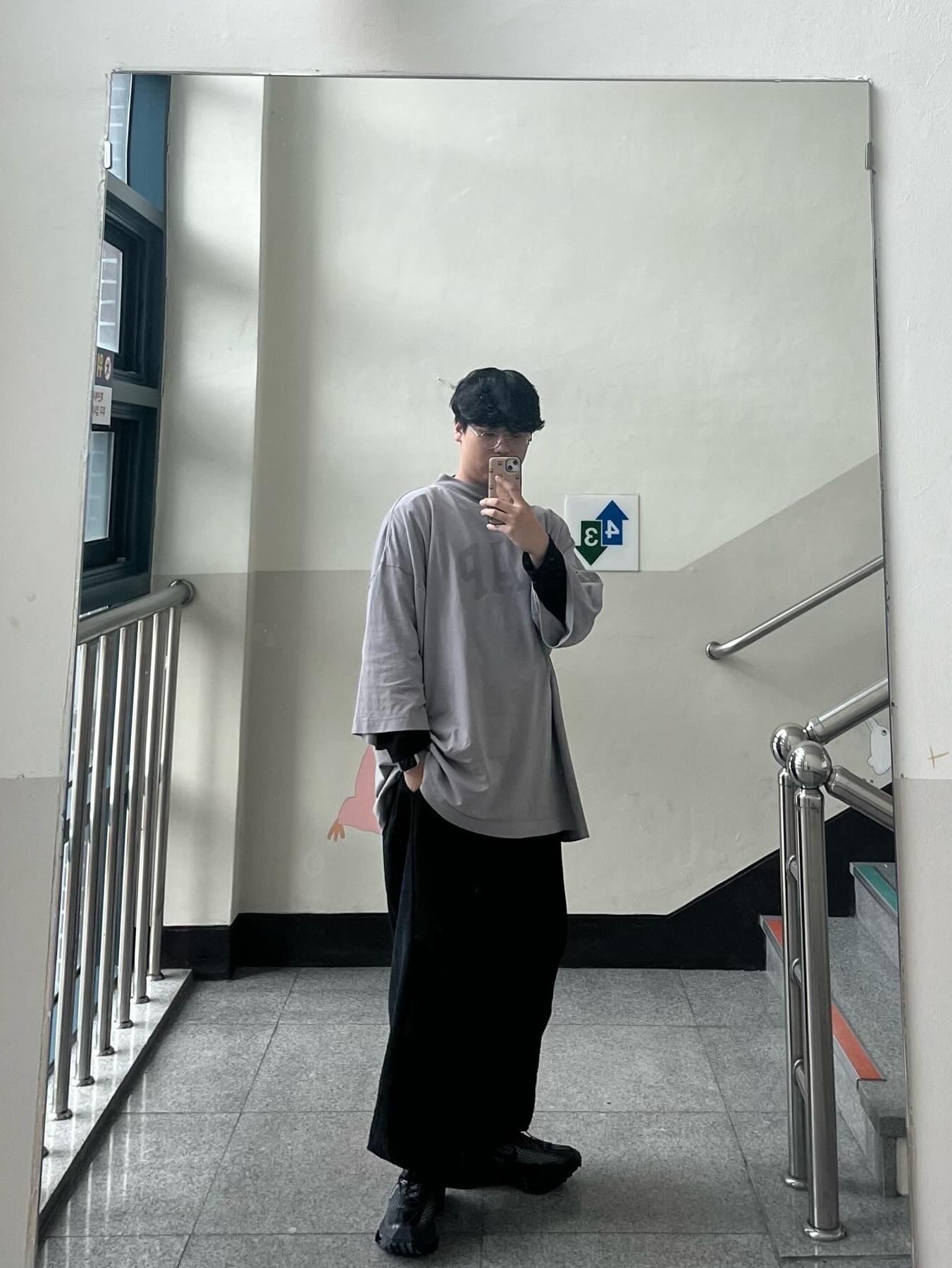 Nike x Matthew M Williams Zoom 004 Triple Black 착용 스타일 - 1