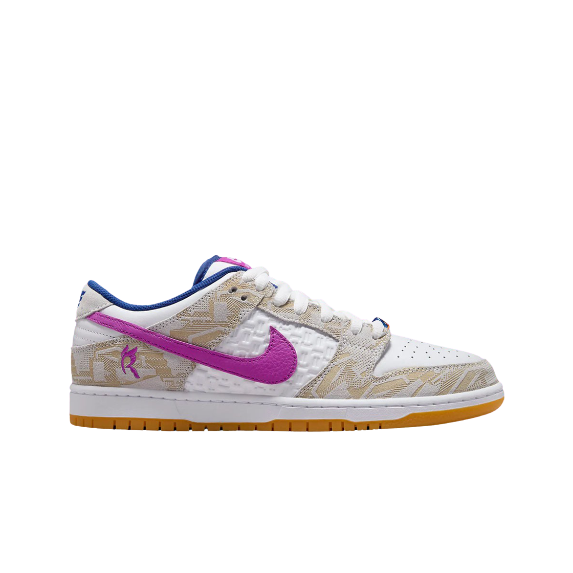 나이키 x 레이사 릴 SB 덩크 로우 프리미엄 퓨어 플래티넘 비비드 퍼플(Nike x Rayssa Leal SB Dunk Low PRM Pure Platinum Vivid Purple)