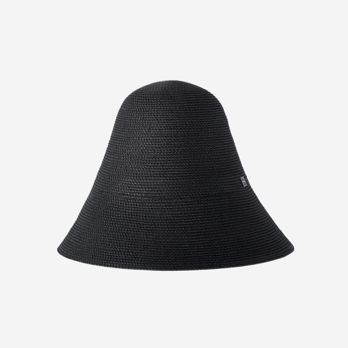 (W) Toteme Woven Paper Straw Hat Black 상세 이미지 1