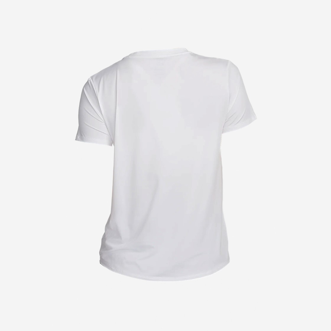 (W) Nike Dri-Fit One Swoosh Short Sleeve Running Top White - Asia 상세 이미지 2