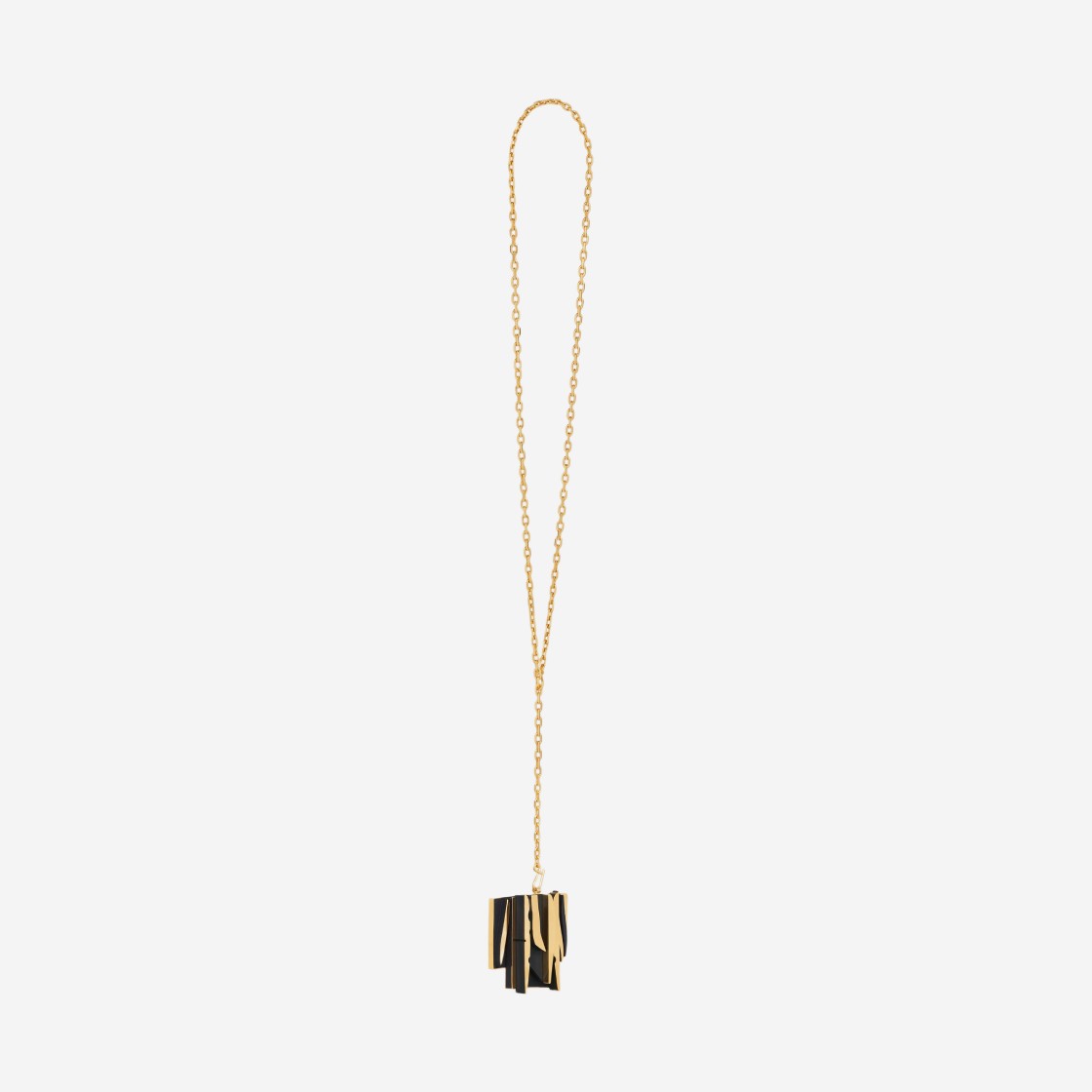 (W) Celine Nevelson Project Necklace Vermeil Oak Wood Gold Black 상세 이미지 2