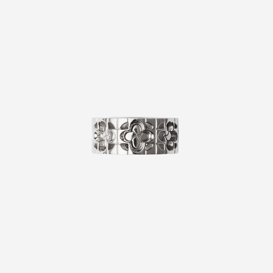 Burberry Silver Rose Ring Silver 상세 이미지 1