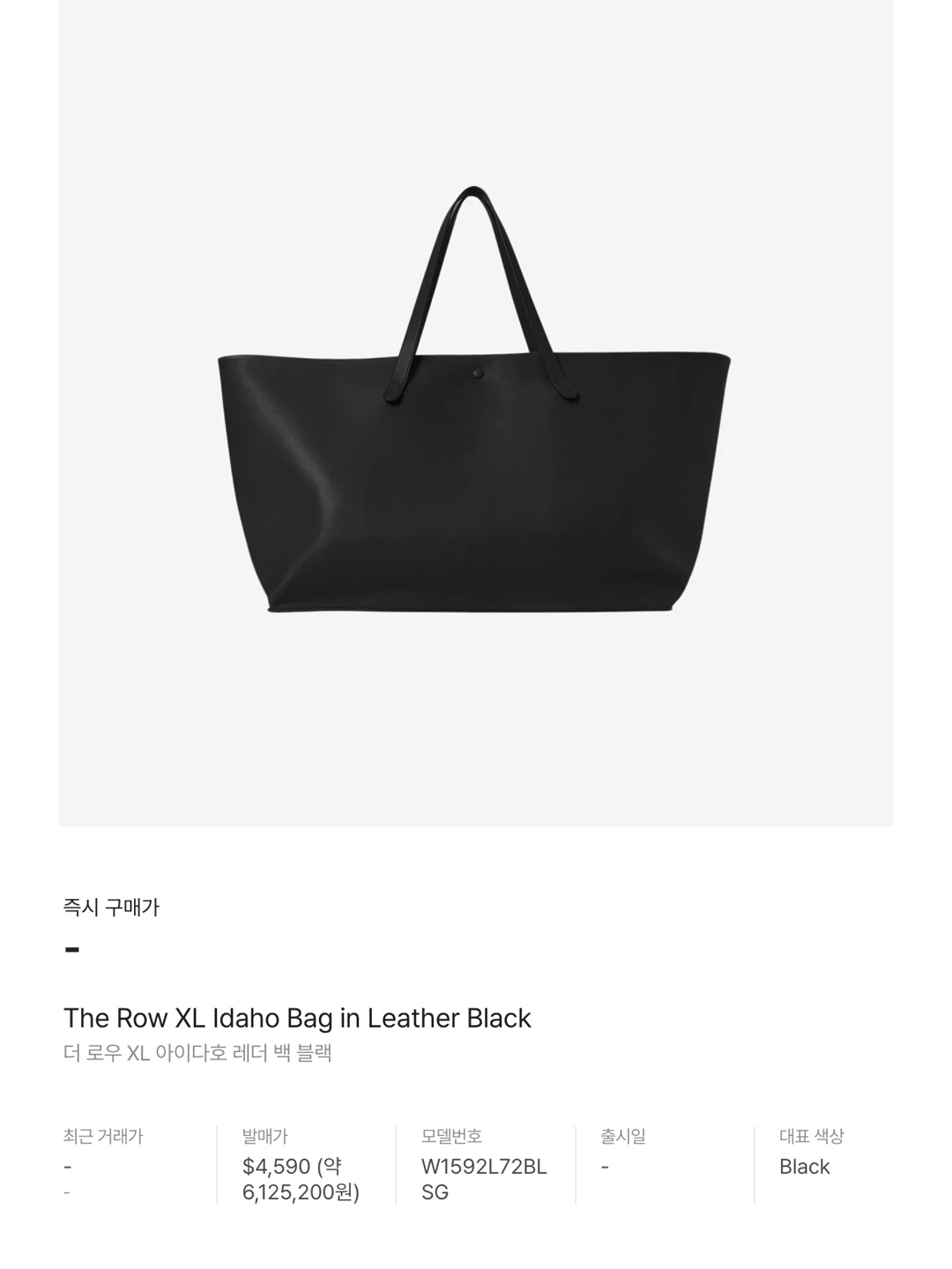 The Row Idaho Bag in Leather Black, The Row Idaho Bag in Leather Dark Brown 착용 스타일 - 6