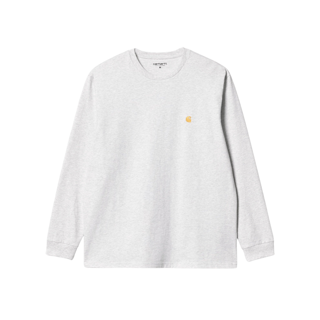 Carhartt WIP Chase Long Sleeve T-Shirt Ash Heather 상세 이미지 1