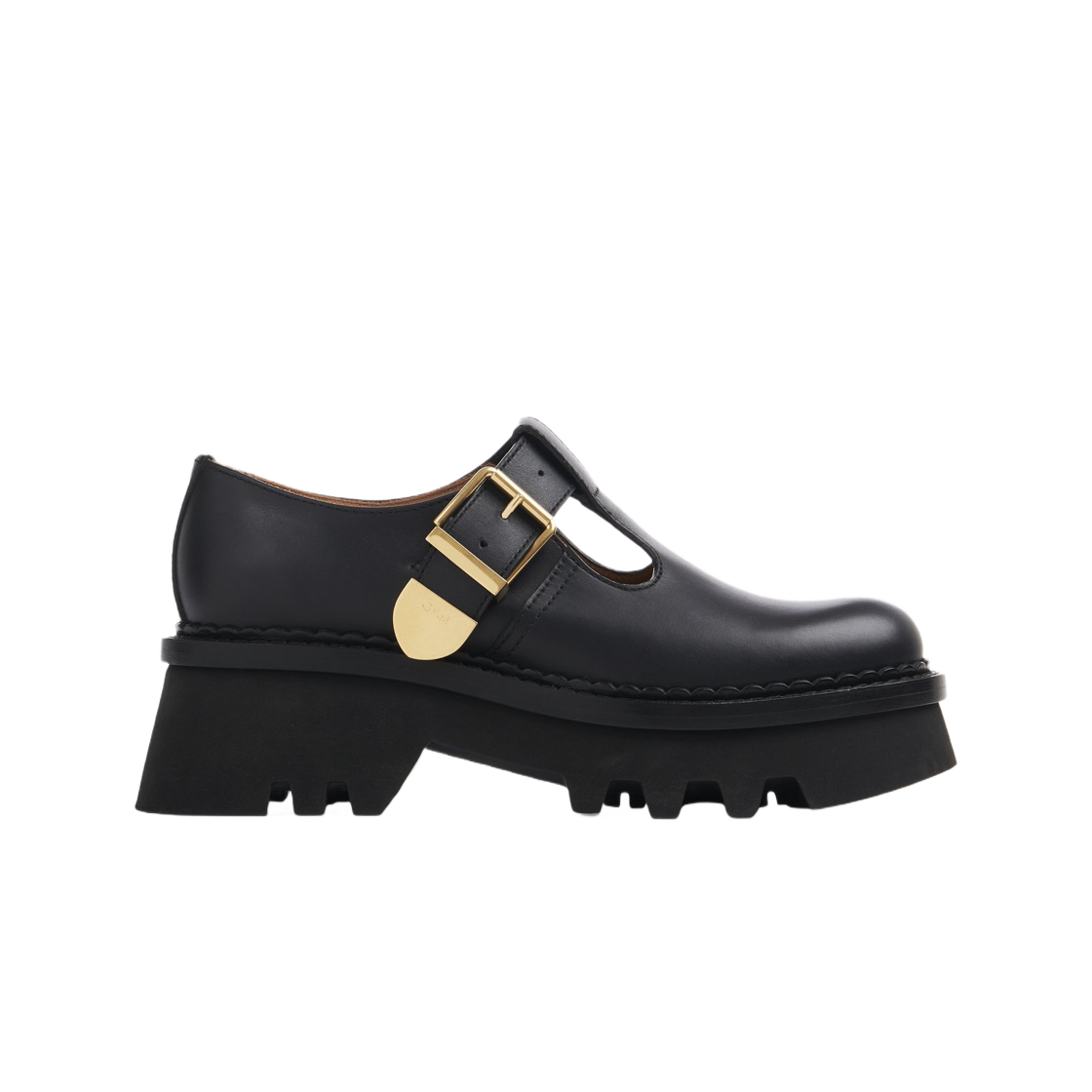 CHC23A892EX001 (W) Chloe Owena Flat Black