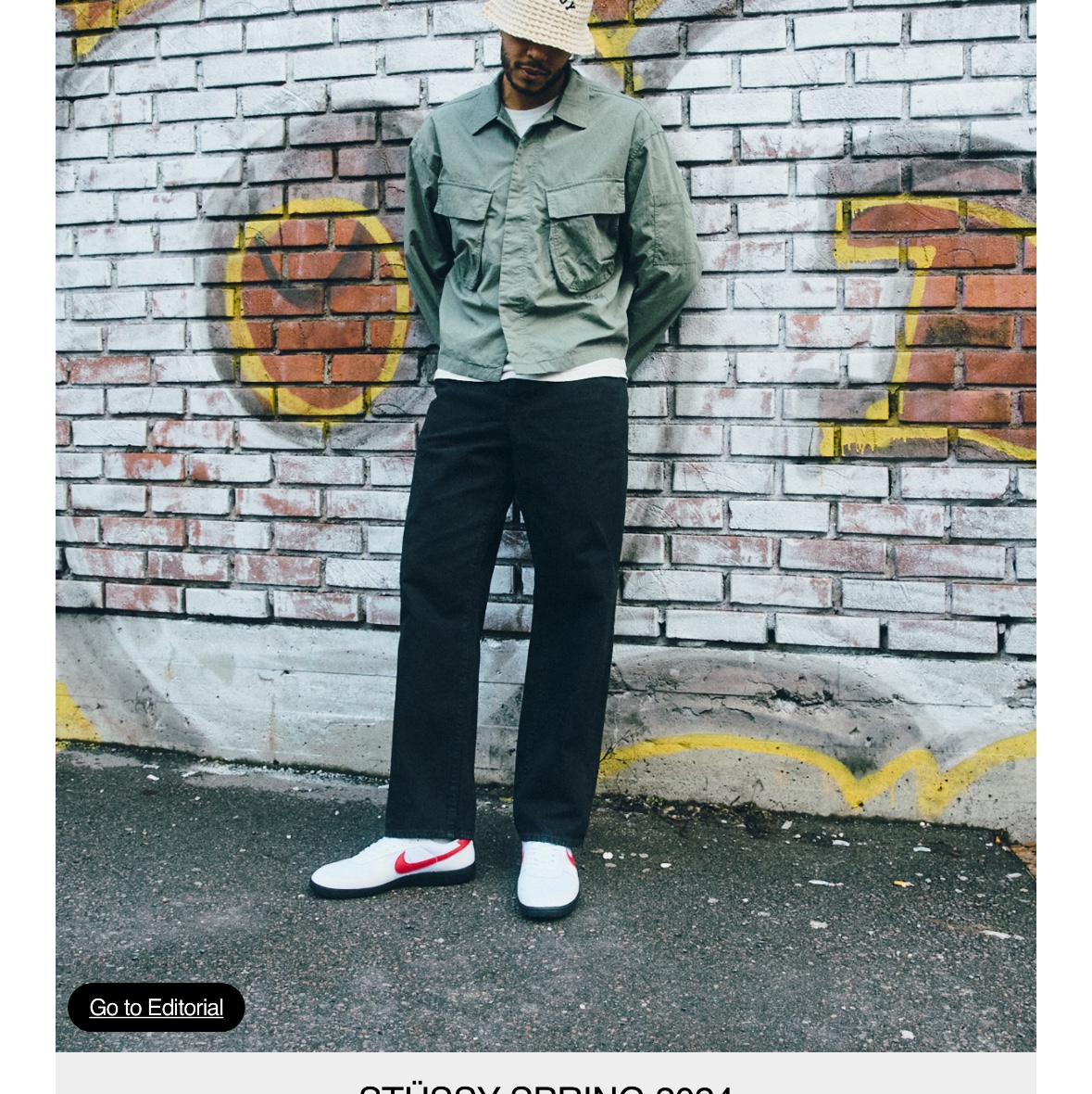 Nike Field General 82 SP White and Varsity Red 착용 스타일