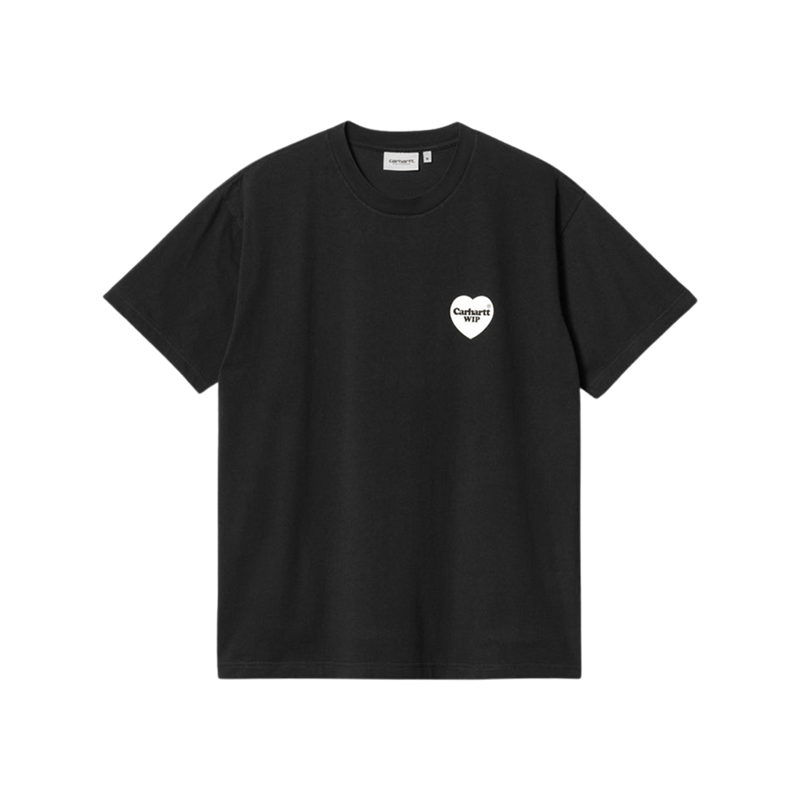 Carhartt WIP Heart Bandana T-Shirt Black White Stone Washed 상세 이미지 1