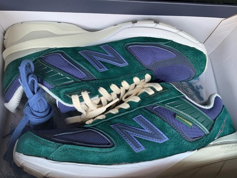 New Balance x Aime Leon Dore 990v5 Made in USA 착용 스타일