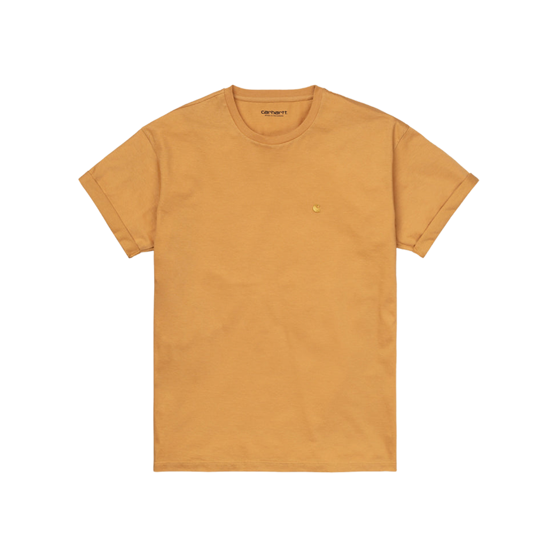 (W) Carhartt WIP Chase T-Shirt Winter Sun 상세 이미지 1