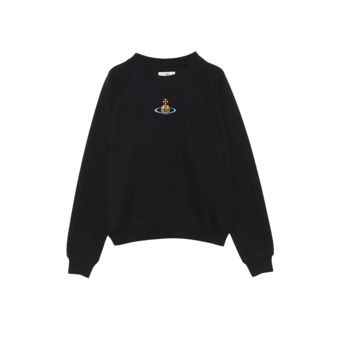 Vivienne Westwood Raglan Sweatshirt Black 상세 이미지 1