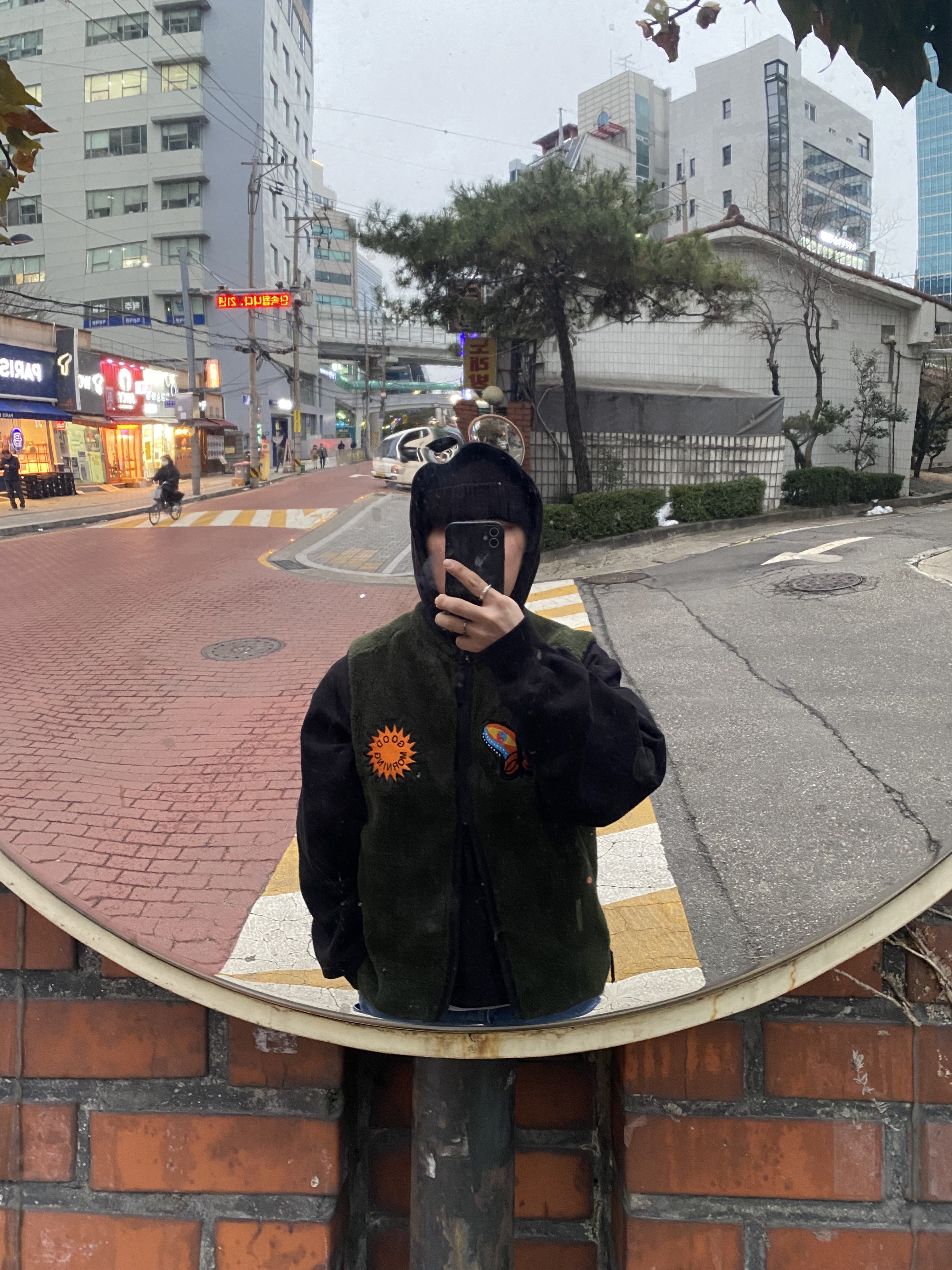 Supreme Box Logo Hooded Sweatshirt Black - 23FW, Nike x Supreme Air Force 1 Low Black 착용 스타일 - 3