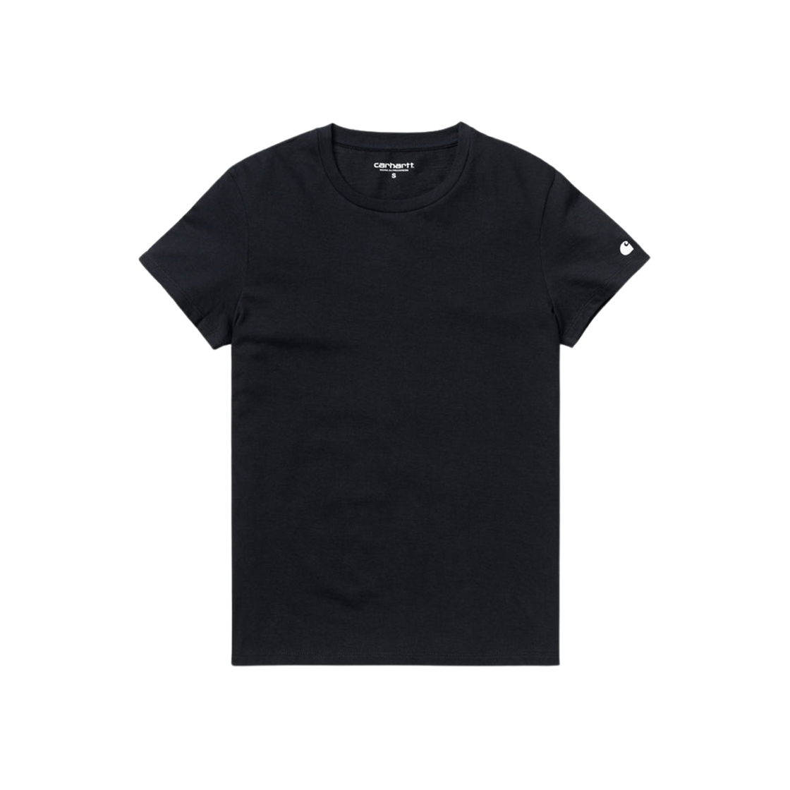 (W) Carhartt WIP Base T-Shirt Black 상세 이미지 1