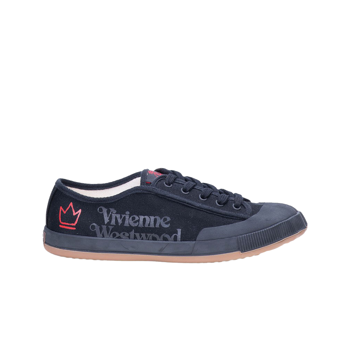 75020057M-W0004-N401 (W) Vivienne Westwood Animal Gym Low Top Black