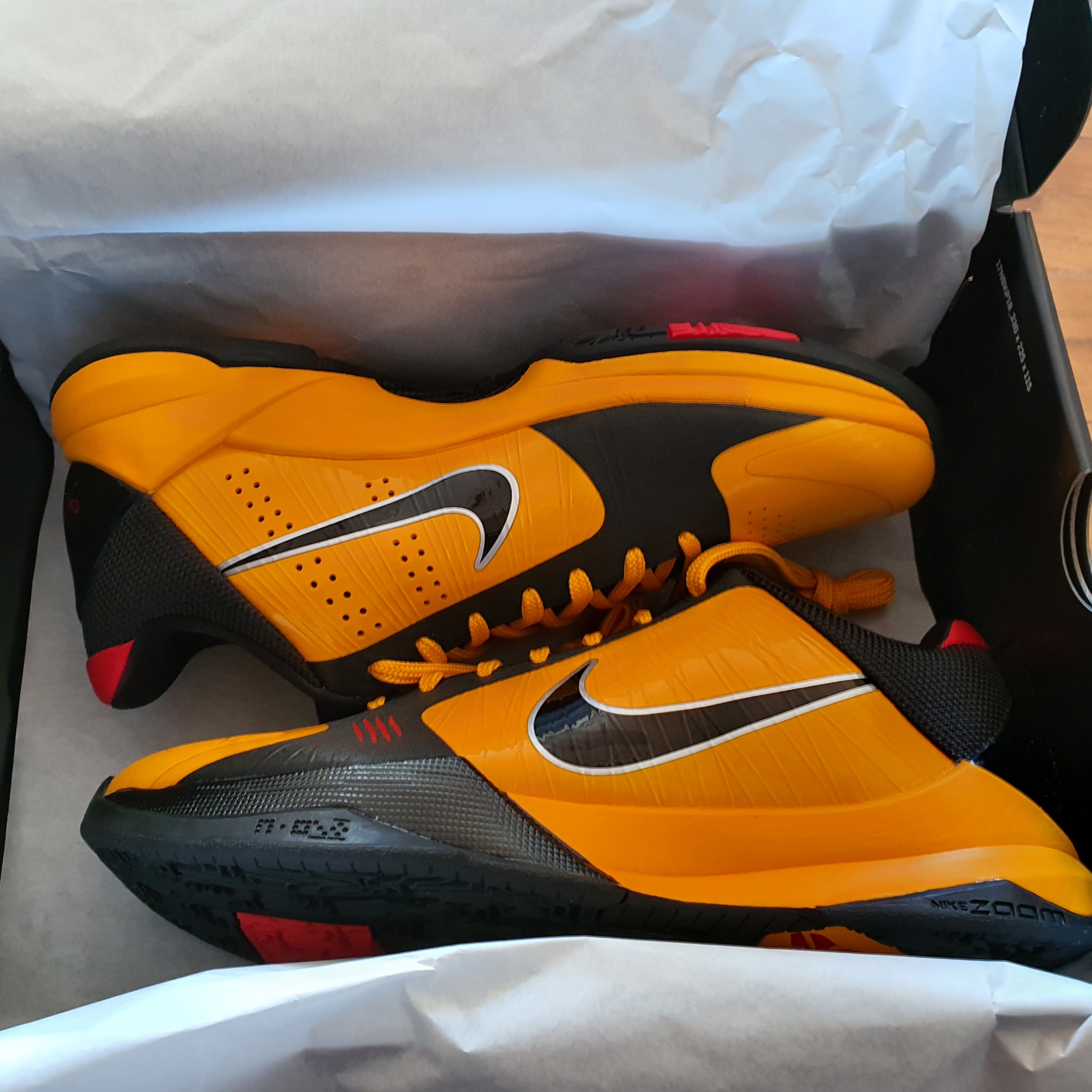 Nike Kobe 5 Protro Bruce Lee 착용 스타일
